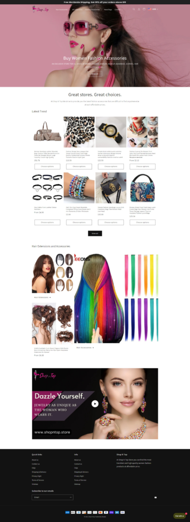 Home 16 Online Women Fashion Accessories and Gift Store – Shop N Top